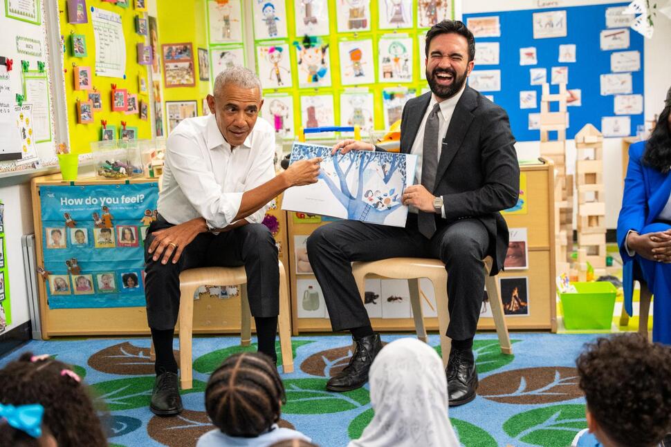 Obama Meets Mamdani in New York City Before Reading to Preschoolers
