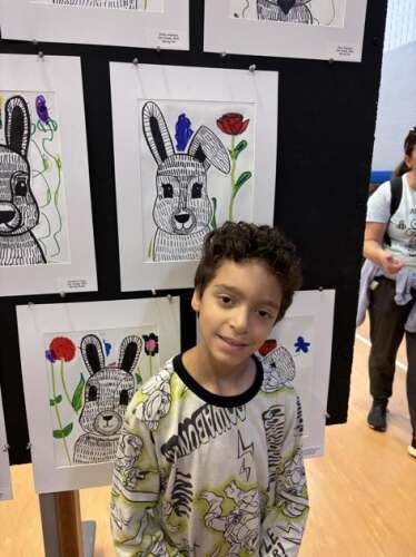 Salisbury Elementary School students visit the STSD art show May 5 – Lehigh Valley Press