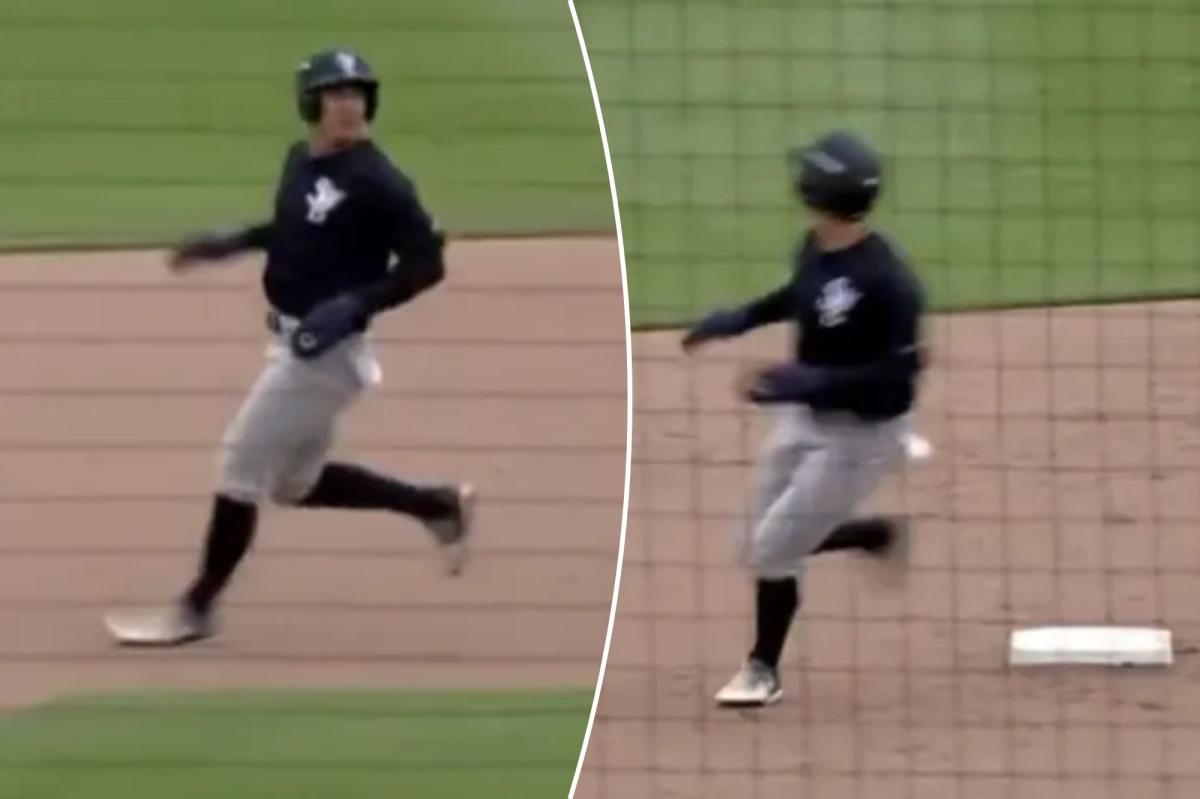 Anthony Volpe called out for mistake on basepaths at Triple-A