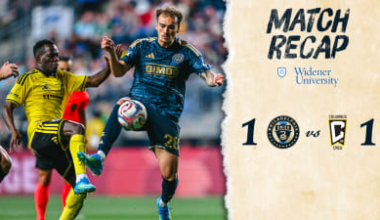 Recap | Union draw Columbus Crew in home finale before summer break