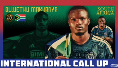 Philadelphia Union Defender Olwethu Makhanya Selected to Represent South Africa at 2026 FIFA World Cup