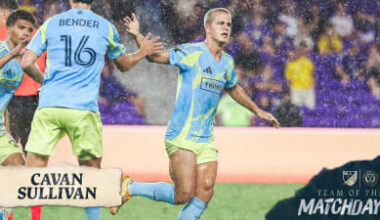 Cavan Sullivan named to MLS Team of the Matchday