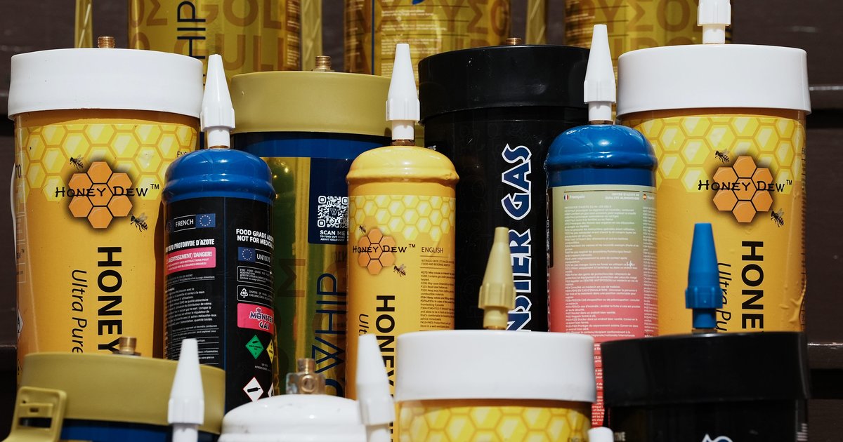Nitrous oxide often is used to get high.