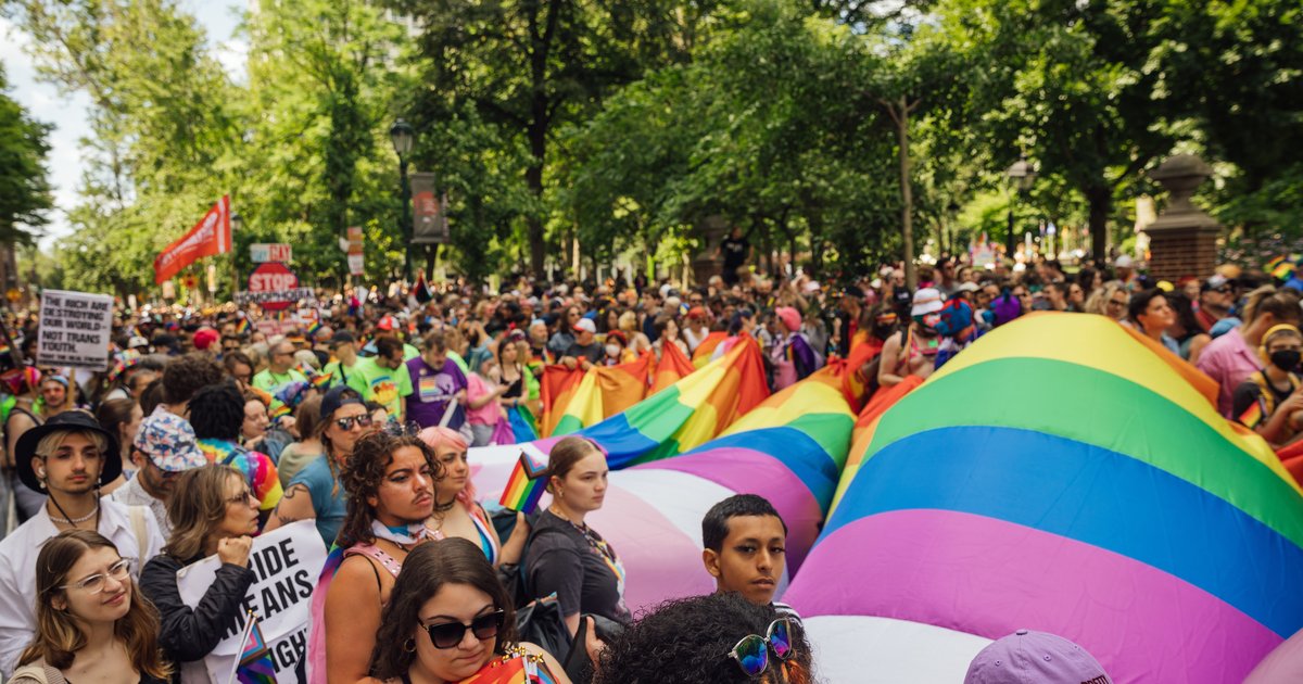 Here are the road closures and parking restrictions in place for Philly's Pride parade Sunday