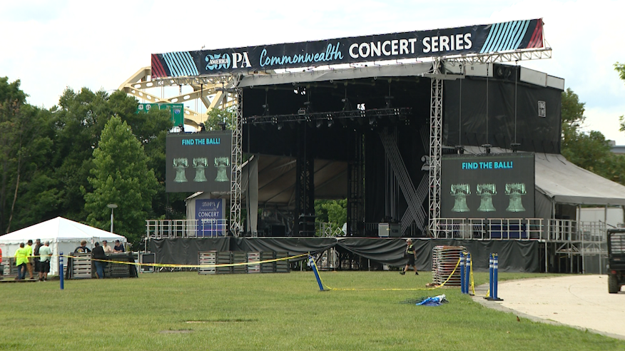 Point State Park closed ahead of America250PA concert on Saturday