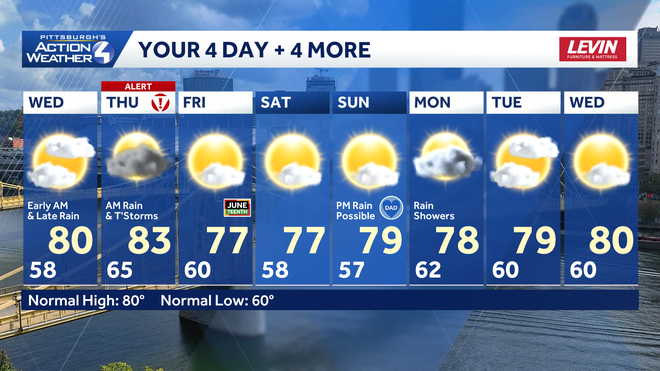 4 Day + 4 More Forecast