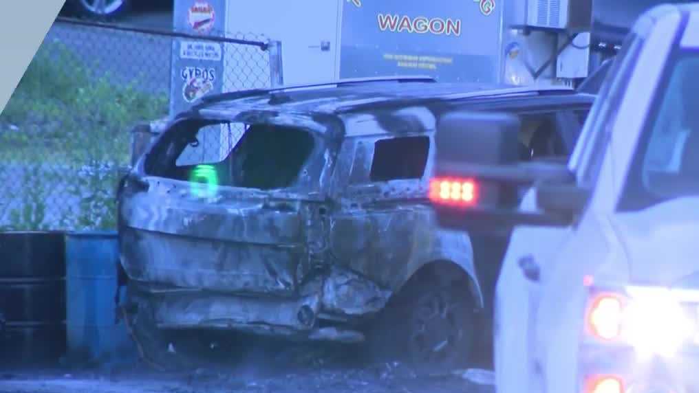 Road reopens after fiery crash on Pittsburgh's Saw Mill Run Boulevard
