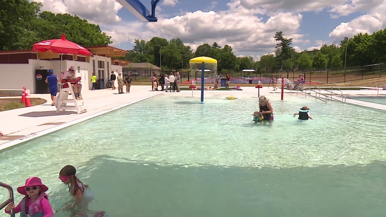 Newly unveiled pool at Nay Aug Park makes a splash in Scranton