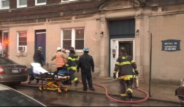 Delaware County Fires: Upper Darby firefighters rescue several people from apartment on Copley Road, 1 taken to hospital after Haverford Township fire
