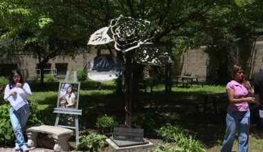 Statue honors late West Scranton High School student