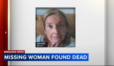 Search for missing 84-year-old woman in Lower Merion Twp., Nadine Beech, comes to tragic end