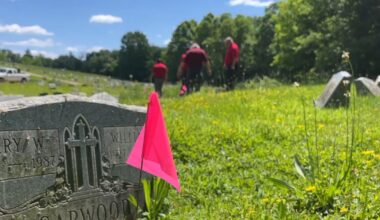Delaware County company steps up to help protect Collingdale cemetery from flooding