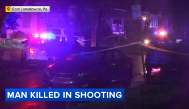 Man arrested following deadly shooting on Wildwood Avenue in East Lansdowne