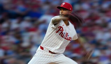 Sánchez’s shutout streak ends at 50 2/3 innings, Phillies get pair of HRs in 3-2 win over Padres