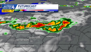 Pittsburgh: Warmer and more humid, Impact Day Saturday