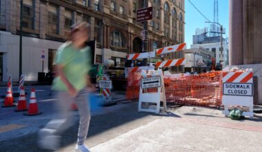Spate of streetscape projects turn downtown Scranton into construction zone