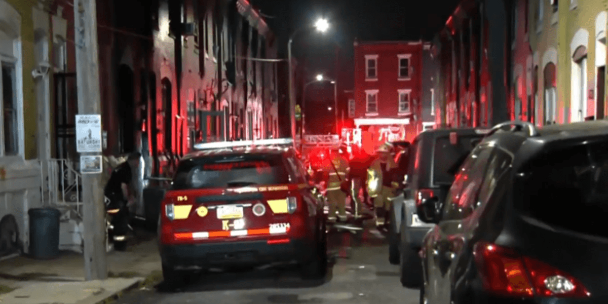 Fire erupts inside North Philly row home; woman found dead inside