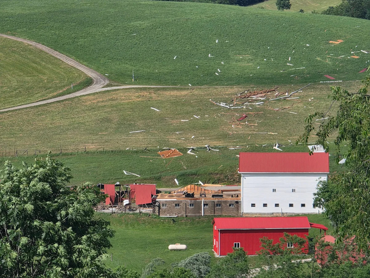 Western Pennsylvania communities battered by severe storms