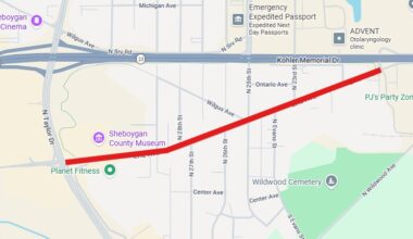 City of Sheboygan Reminds Motorists of Erie Avenue Closure