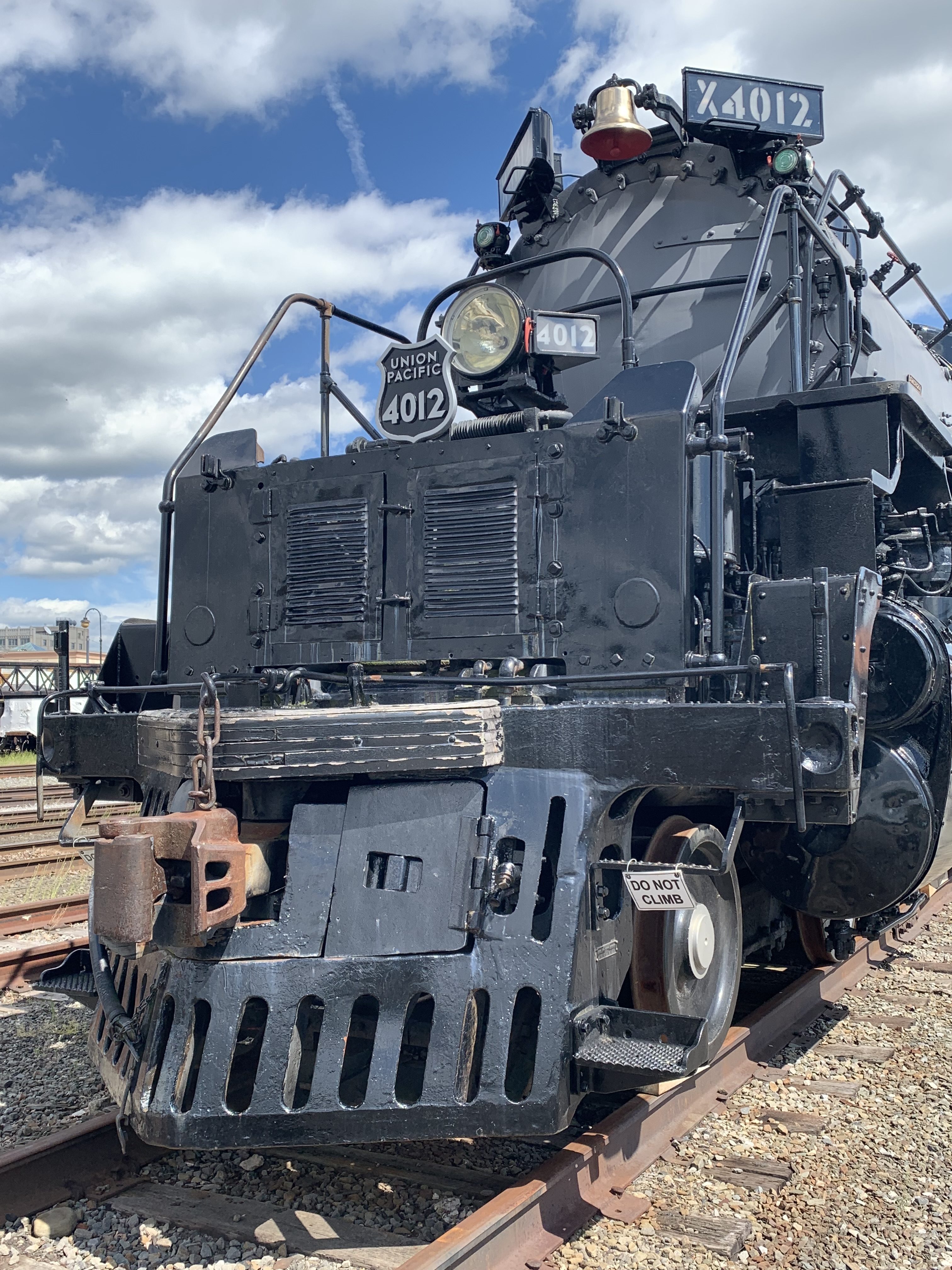 Big Boy 4012 locomotive on display at Steamtown National Historic...