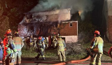 Crews battle late-night fire in North Versailles, Allegheny County