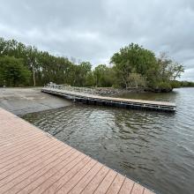 DEC Announces New Dock at Bethlehem Boat Launch at Henry Hudson Park in Albany County