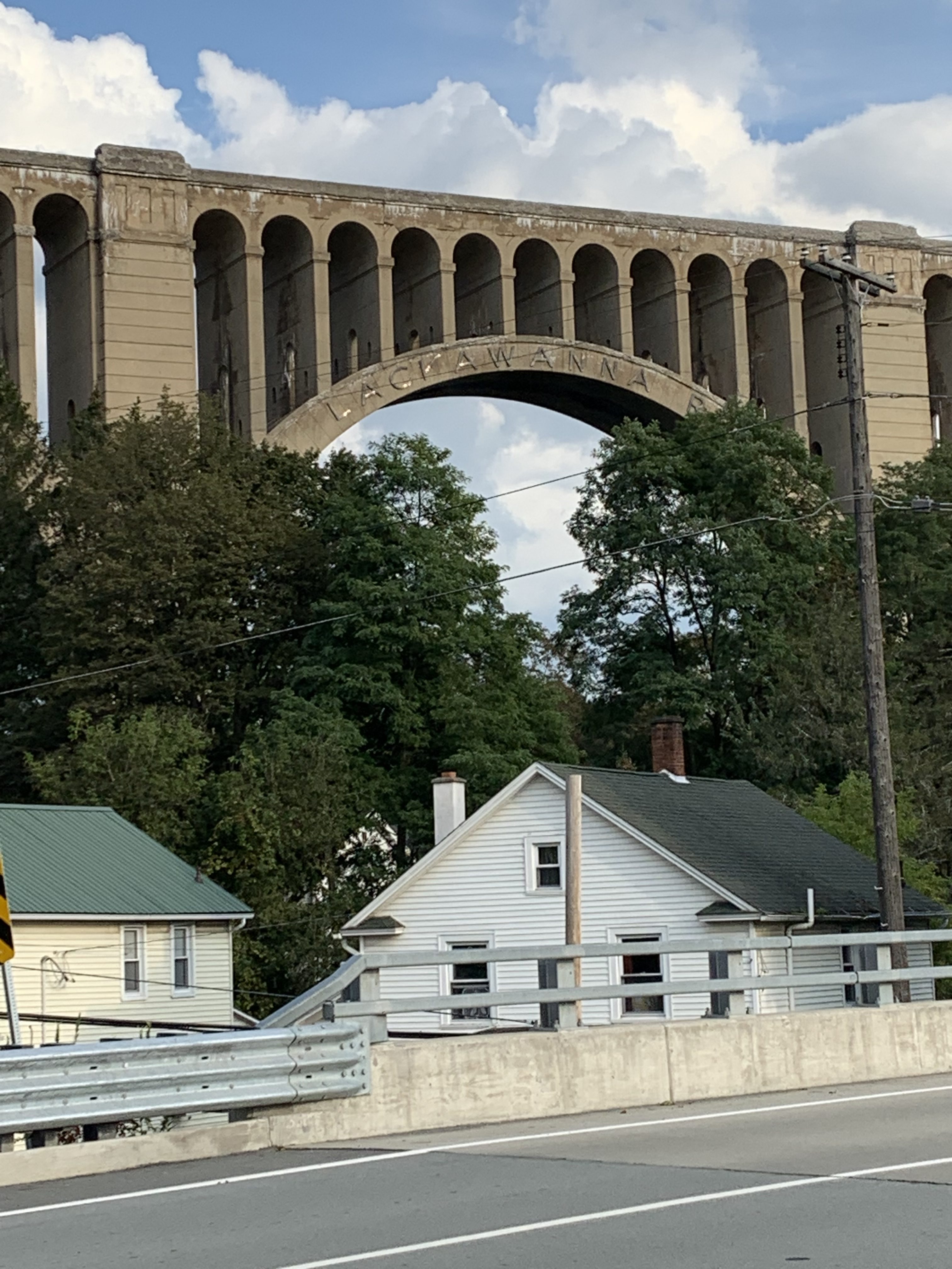 The Tunkhannock Creek Viaduct, also known as the Nicholson Viaduct,,...
