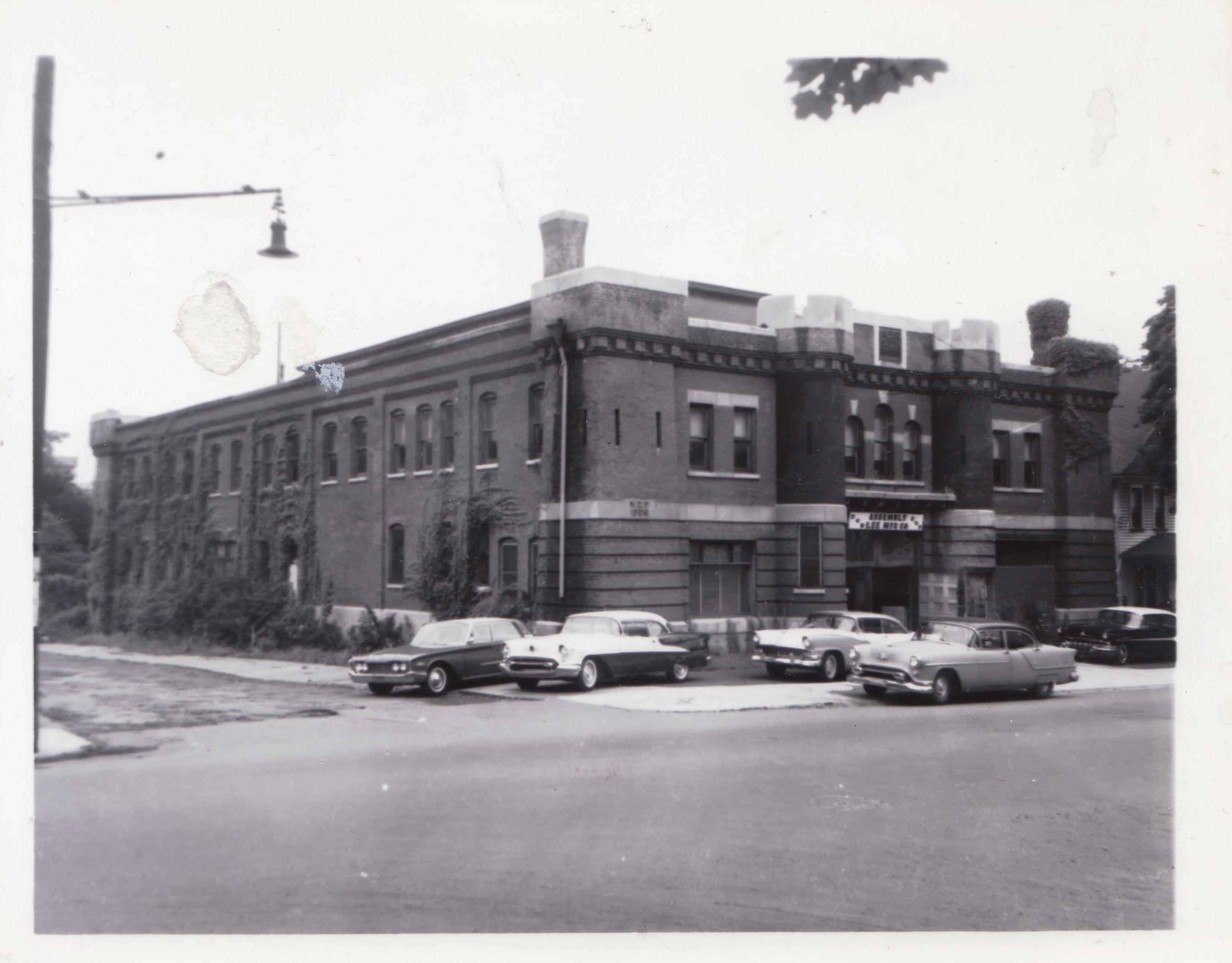 The former state armory on South Main Street early in...