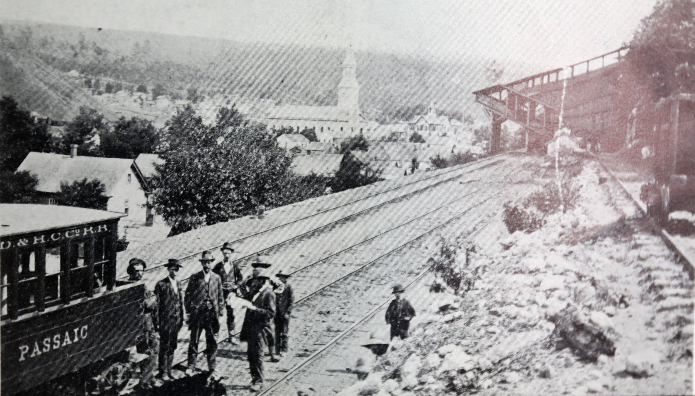 The discovery of anthracite coal near White Oak Run in...