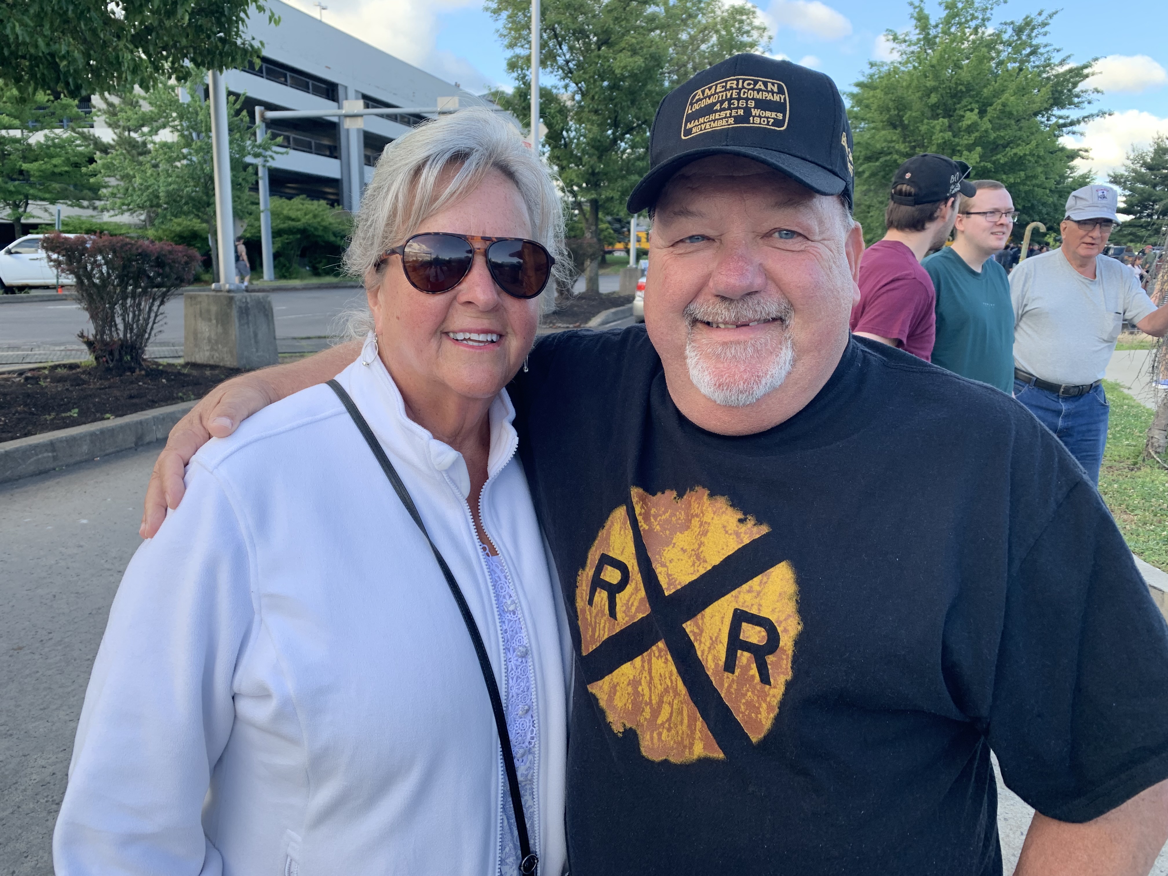 Kathy and Richard Ryder of Bennington, Vermont on Monday, June...