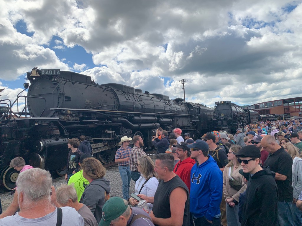 Massive crowds swamp Big Boy Reunion at Steamtown