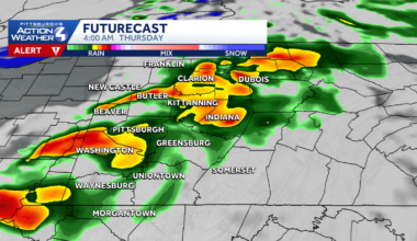 Western Pennsylvania braces for downpours, strong winds