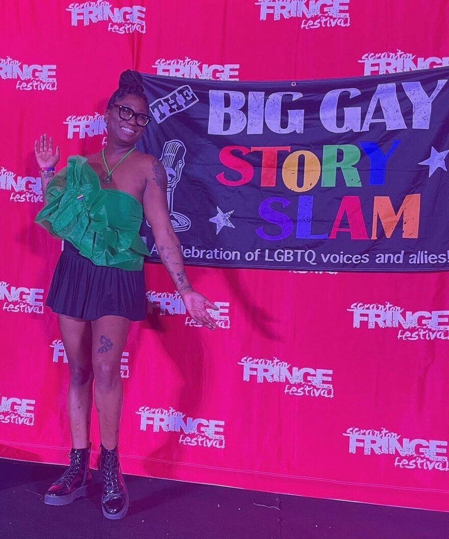 Amber Viola will be a judge at the 2026 LGBTQ Storyslam.