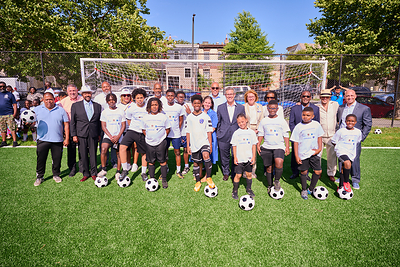 A Field of Their Own: UAE Embassy, Children's Hospital of Philadelphia and Philadelphia Parks & Recreation Bring the Spirit of Soccer to Conestoga Park in West Philadelphia