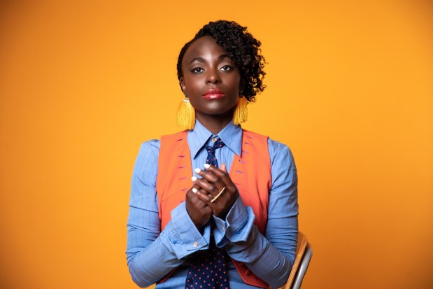 Nathalie Joachim is a Grammy-nominated performer and composer putting the words of Ben Franklin to music. (COURTESY OF ERIN PATRICE O'BRIEN)