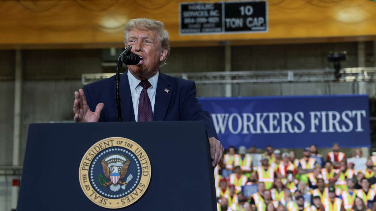 Trump visits politically divided Pennsylvania in return to campaign trail