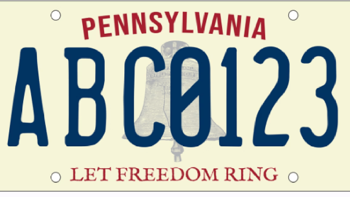 ‘0’ and ‘8’ on new Pa. license plates causing confusion for recognition tech – NBC10 Philadelphia