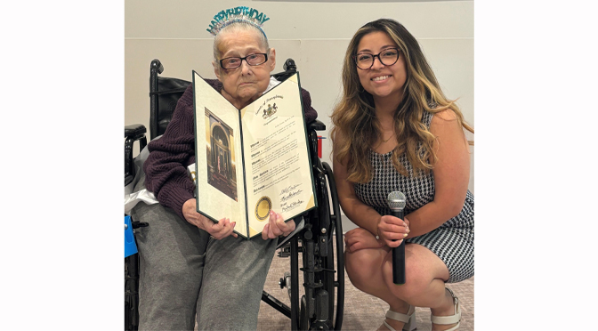 Allentown Resident Imogene Lahneman Celebrates 100th Birthday at Cedar Crest Post Acute
