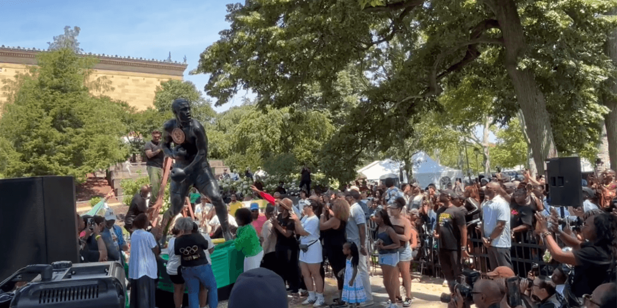 Goodbye Rocky, hello ‘Smokin’’ Joe: Statue of real-life Philly boxer has a new home