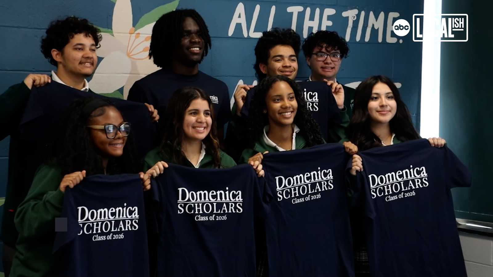 The Domenica Foundation supports the futures of young students