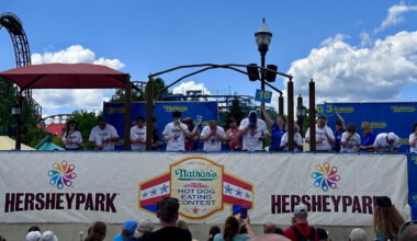 Nathan's Hot Dog Eating Qualifier at Hersheypark