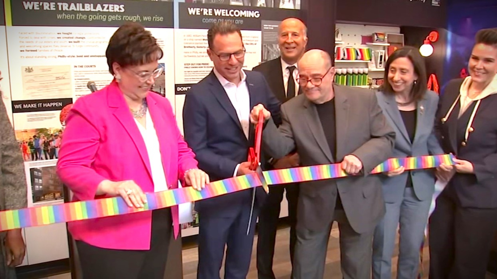 Philly Pride shines at new visitor center and bold William Way exhibition