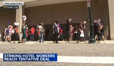 Sheraton hotel workers in Center City Philadelphia reach tentative deal on new contract