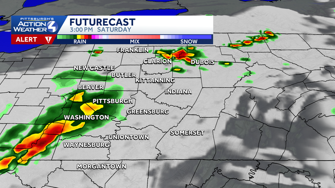severe thunderstorm watch until 6 p.m. for the pittsburgh area