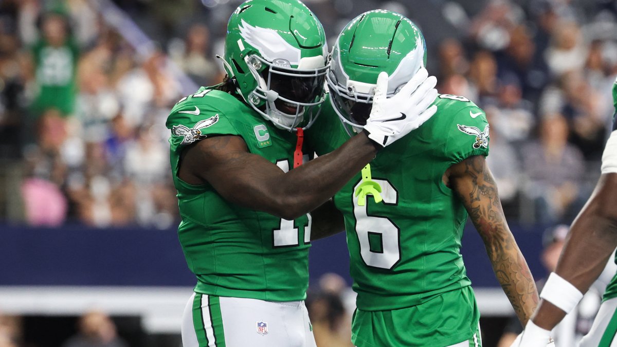 Smith’s dominance proves Eagles can thrive without A.J. Brown – NBC Sports Philadelphia