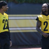 Steelers rookie Daylen Everette has stepped up his game while Joey Porter Jr. deals with his contract situation.