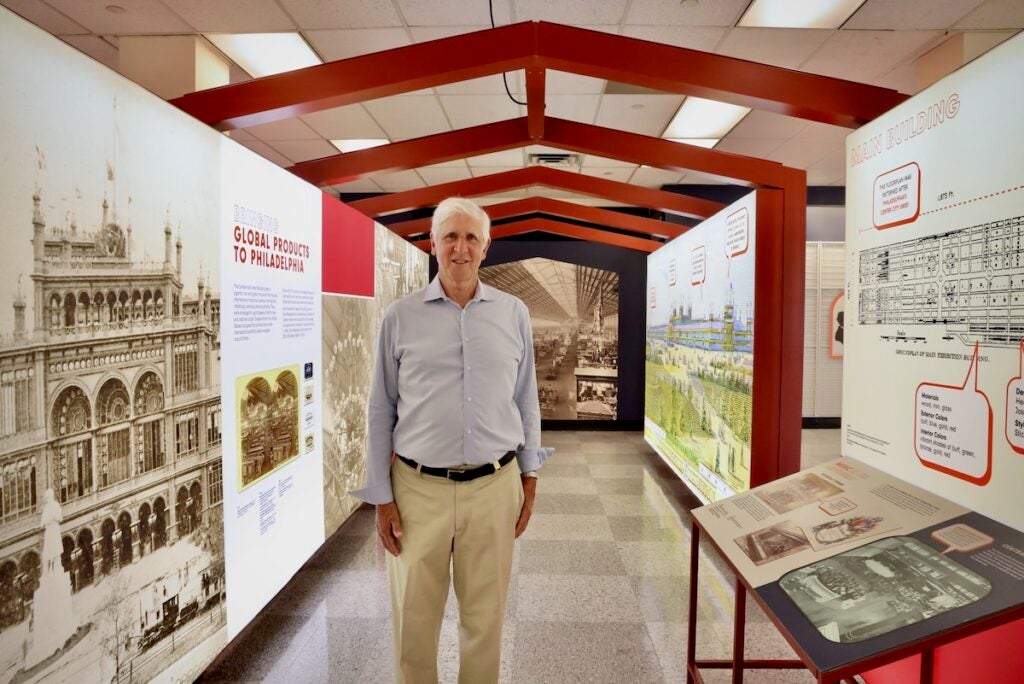 Paul R. Levy poses for photo