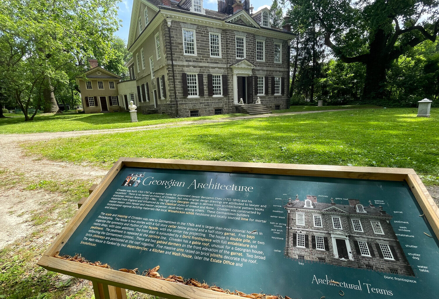 Cliveden of the National Trust is a historic estate connected to the Battle of Germantown and the lives of the enslaved individuals who lived there.&nbsp;