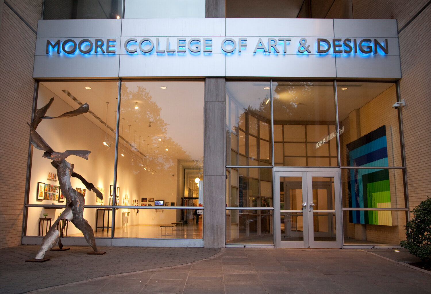 Founded in 1848 as an art school for women, Moore College of Art and Design continues its mission to train aspiring female artists, plus it offers art classes for kids and continuing education for adults.