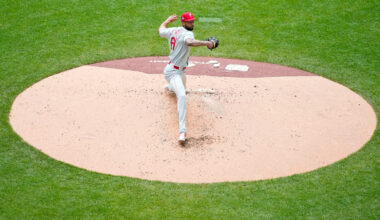 Philadelphia Phillies pitcher Cristopher Sanchez (61) throws a pitch during the second inning against the Milwaukee Brewers at American Family Field.
